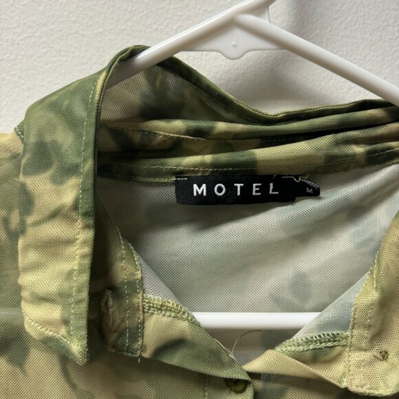 Motel Rocks Green Top! - Picture 2 of 2